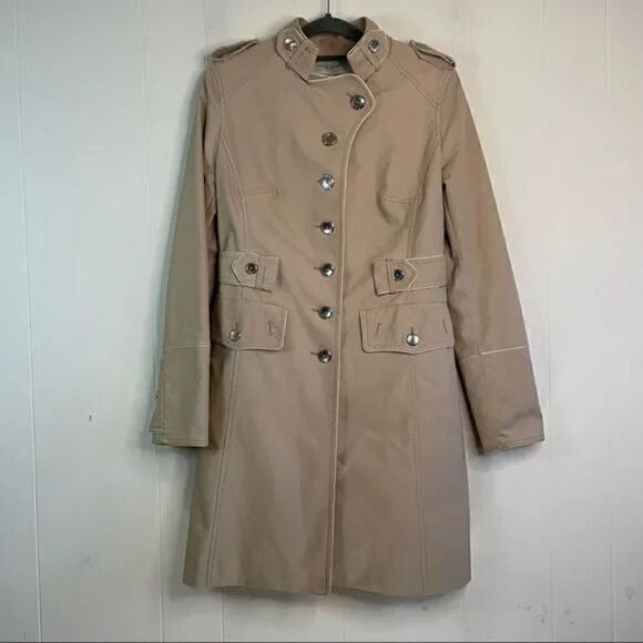 Karen Millen Preppy Military Trench Coat - Picture 1 of 7